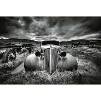 A.S. Création Fotobehang Old Classic Car DD118969 Designwalls Wit Vlies 384 X 260 cm (8 delen) 3D Fotobehang