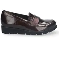 Durea 5753 wijdte H Instappers | Maat 8.5 Dames Bruin