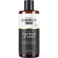 Brooklyn Soap Company - Body Wash Oud Hout & Sandelhout | 1x 300ml - Een moderne interpretatie van mannelijke sensualiteit
