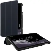 Kwmobile Hoesje geschikt voor Oppo Pad Air - Kunstlederen tablet cover met standaard - In donkerblauw