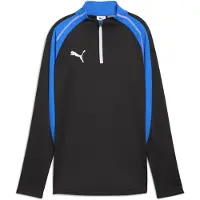 Puma Sportief sweatshirt 'Individual Blaze' blauw / zwart / wit