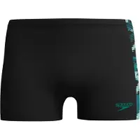Speedo Hyperboom Panel Swimming Boxer Zwart UK 30 Man