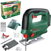 Bosch accuschroefboormachine UniversalSaw 18V-100 (zonder accu, 18 Volt systeem, 15-delig set)