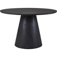 Rousseau Ronde eettafel Miklos | Ø120 x 75 cm | Zwart