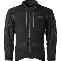 GMS Acamar WP Zwarte Waterdichte Textiele Motorjas Maat 4XL