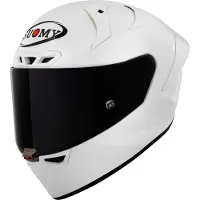 Suomy S1-XR GP Plain FIM E06 Wit Integraalhelm Maat S