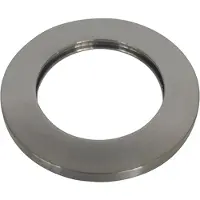 Wiesbaden Caral rozet kraangedeelte eenhendel wastafelkraan 75mm gunmetal