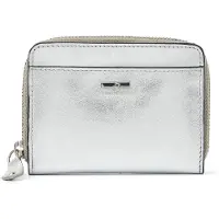 DR Amsterdam Mint Zip Around Portemonnee RFID Metallic Zilver