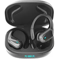 INF Draadloze hoofdtelefoon Bluetooth 5.1 zwart
