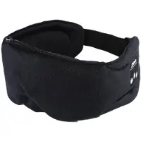 INF Slaapmasker met koptelefoon Bluetooth 5.0 Zwart Black
