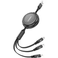 Usorteret 3In1 Kabel X113 Voor Magsafe Iphone 12 13 14 Snel Opladen 1.1M