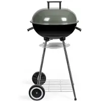 Livoo Draagbare Livoo DOC172K Chroom Geplateerd Staal Barbecue - Ø 42 cm