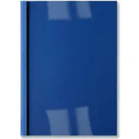 Pavo Thermocover 6 mm A4 formaat lederlook blauw 25 stuks