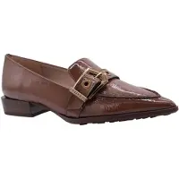 Hispanitas Dames Turijn bruin leren schoenen (36), Leer, 1 tot 3 cm, Geen, Casual, Feest, Klassiek HI254262