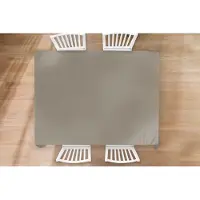 KitchenYeah Tafelkleed - Tafellaken - 240x180 cm - Interieur - Kleuren - Beige - Binnen en Buiten