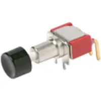 C & K Switches 8261SHZQE2 Drukschakelaar 120 V, 28 V/DC 6 A 2x aan/aan Continu 1 stuk(s) Bulk