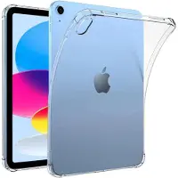Phonillico Hoesje voor iPad 10 - backcover Shockproof siliconen Transparant