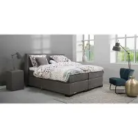 Caresse Boxspring 180x200 - 3800 - Elektrisch - Meegestoffeerde Pocket Matrassen - Incl. 730 HR Topper - Orleans D Grey D7