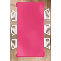 KitchenYeah Tafelkleed - Tafellaken - 150x300 cm - Karmijn - Kleuren - Palet - Roze - Binnen en Buiten