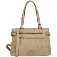 Enrico Benetti Handtas/Schoudertas Nouméa Mid Taupe
