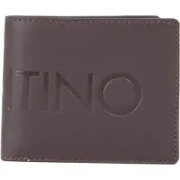 Valentino Leren kaarthoes Mason Card Holder Moro donkerbruin