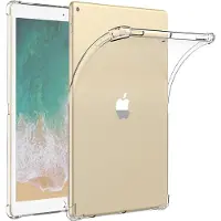 Phonillico Hoesje voor iPad 7 / iPad 8 / iPad 9 - backcover Shockproof siliconen Transparant
