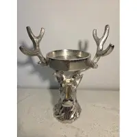 Countryfield Kandelaar Hert Xari S zilver-L9B12H22cm