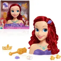 Disney PRINCESS ARIEL STYLING HEAD KAPHOOFD (18 pieces 16x25cm)