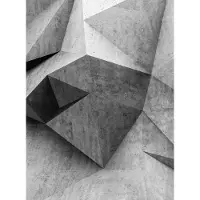 A.S. Création Fotobehang 3D Concrete Wall DD119176 Designwalls Groen Vlies 192 X 260 cm (4 delen) 3D Fotobehang