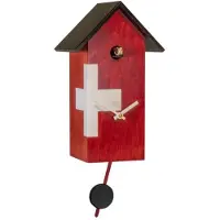 Engstler - 360/41_Q - Koekoeksklok - Kwarts - Notenhout - 28 cm