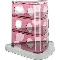 Trixie cat activity kaas toren kunststof - 32x32 cm - Speelgoed kat