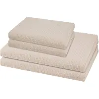 Ross Sonstiges 2 X handdoek 2 X douchehanddoek - in set 4 pack Pique