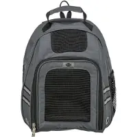 Trixie hondentas rugtas dan grijs - 34x26x44 cm - Hondensnacks
