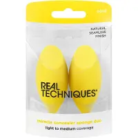 Real Techniques Make-up Spons - - Miracle Concealer - Verlengde Vorm - Set van 2 - Precisie Toepassing