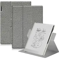 ReMarkable Paper Pro met Marker Plus en Draaibare Grijze hoes -