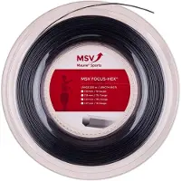 Msv Tennis Focus Hex 200 M Tennis Reel String Zilver 1.18 mm