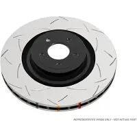 DBA 05-12 Corvette C6 w/Z51 pkg Front Slotted 4000 Series Rotor