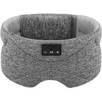 INF Bluetooth-hoofdband/slaapmasker Slaaphoofdtelefoon Black
