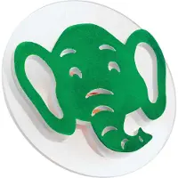 Colorations stempels dieren - Easy Grip jungledieren stempelset.