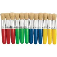 Colorations dikke penselen set - 12 stuks voor kinderen schilderen.