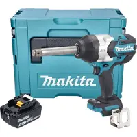 Makita DTW 1005 T1J accu slagmoersleutel 18 V 1360 Nm 3/4" borstelloos + 1x oplaadbare accu 5.0 Ah + Makpac - zonder lader