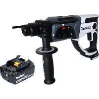 Makita DHR 202 F1W accuklopboormachine 18 V 20 mm 2.0 J wit + 1x accu 3.0 Ah - zonder oplader