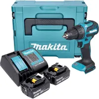 Makita DDF 490 SGJ accuboormachine 18 V 65 Nm 1/2" borstelloos + 2x accu 6.0 Ah + lader + Makpac