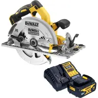 DeWalt DCS 572 M1 Accucirkelzaag 18 V 184 mm borstelloos + 1x accu 4.0 Ah + lader