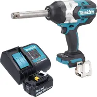 Makita DTW 1005 SF1 accu-slagmoersleutel 18 V 1360 Nm 3/4" borstelloos + 1x oplaadbare accu 3.0 Ah + lader