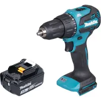 Makita DHP 490 F1 accu klopboormachine 18 V 65 Nm borstelloos + 1x accu 3.0 Ah - zonder oplader