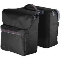 Racktime Ture 2.0 Double Bag Pannier 2x12L - black