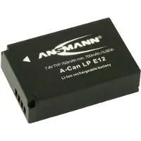 Ansmann A-Can LP-E12 Camera-accu Vervangt originele accu LP-E12 7.4 V 750 mAh