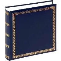 Walther design MX-103-L Das schicke Dicke - Classic album - Formaat 26 x 25 cm - 100 witte pagina's - Blauw