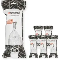 Brabantia Vuilniszakken Code M - 60 Liter (120 stuks)